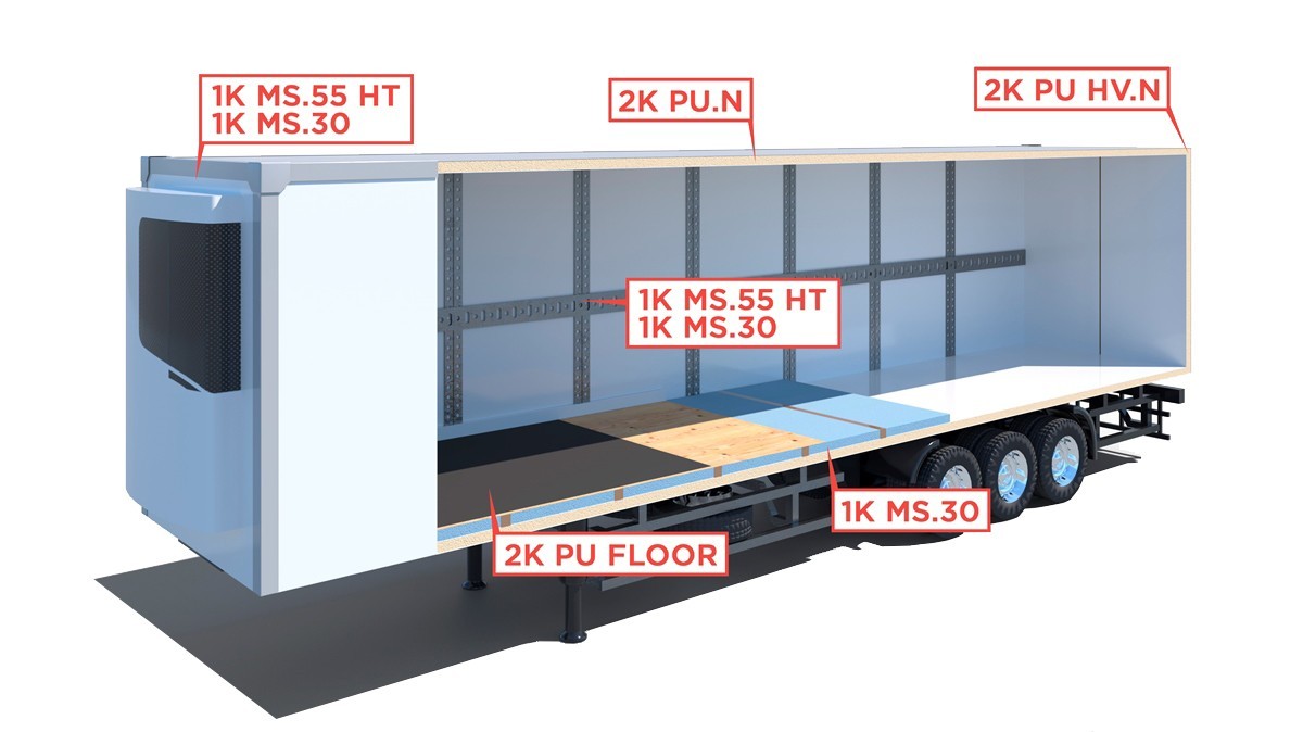 Новый продукт в линейке материалов для фургонов TRICOL 2K PU FLOOR
